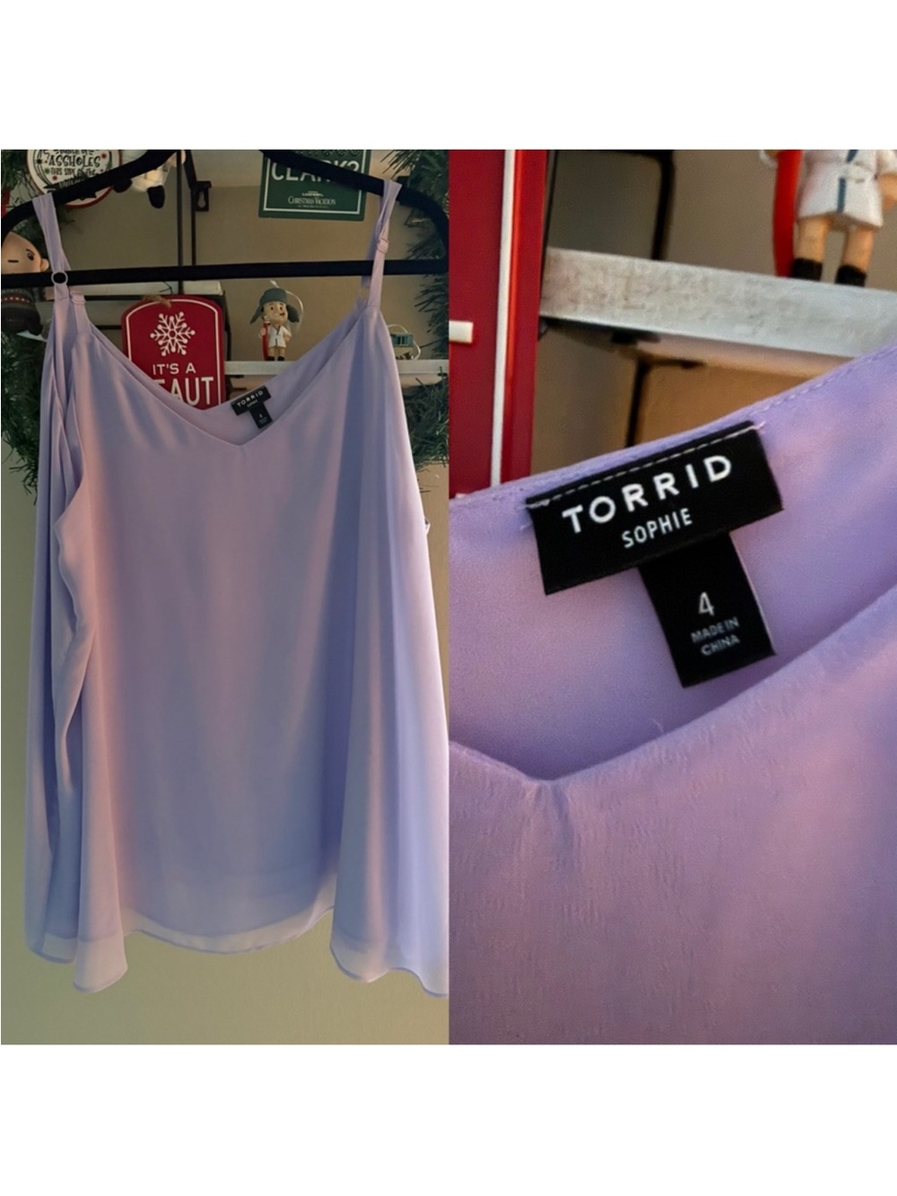 💜 Torrid Sophie Lilac Cami 💜